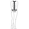 EasyToys Fetish Collection Collier et menottes Restraint Set Simili